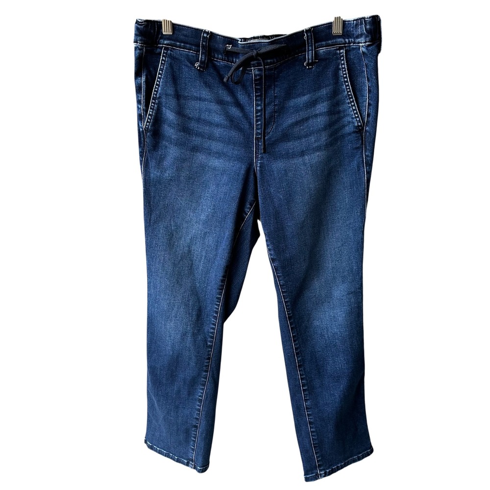 Torrid Jeans Pants Denim Dark Wash Stretch Pull On Weekend Boyfriend Large Short